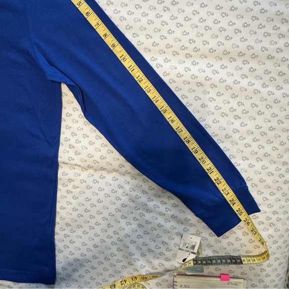 New York Rangers NWT Blue Long Sleeve Tee Shirt Size XL - Picture 5 of 7